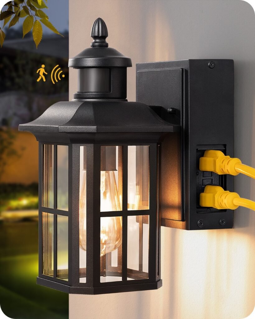 système de sécurité maison - Éclairage extérieur automatisé pour maison sécurisée