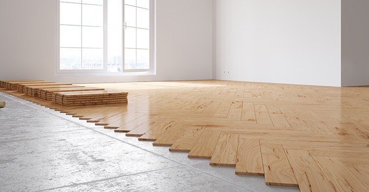matériaux pour rénovation intérieure des sols : parquet et carrelage